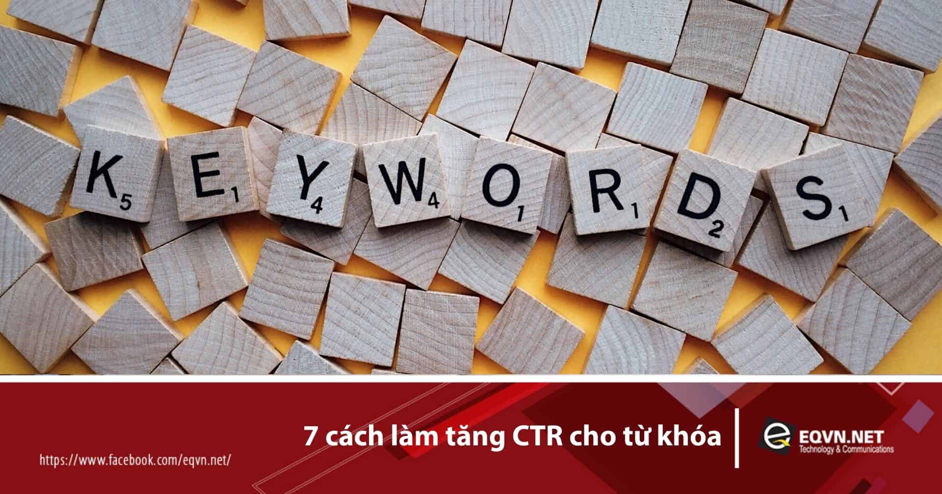 tăng ctr từ khóa