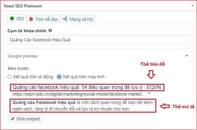 Meta title Meta description