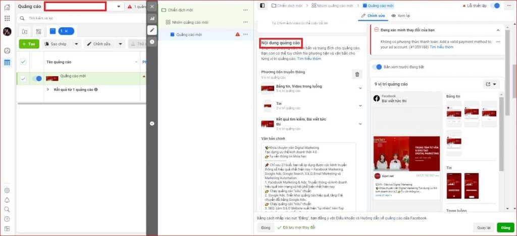 quảng cáo facebook lead ads