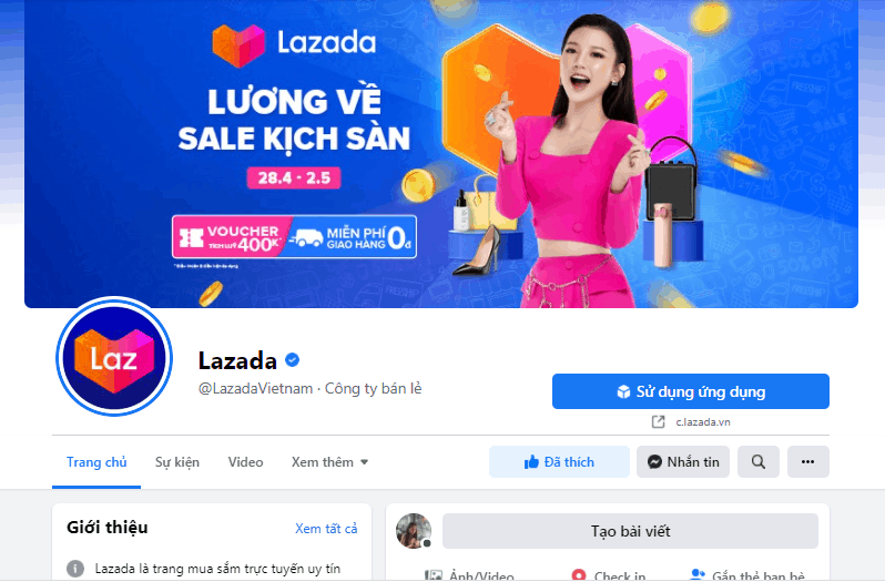 call to action trên Facebook