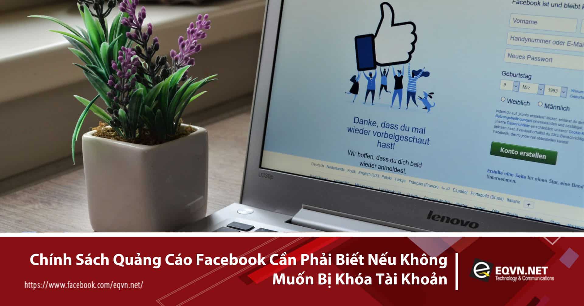 Chính sách quảng cáo facebook