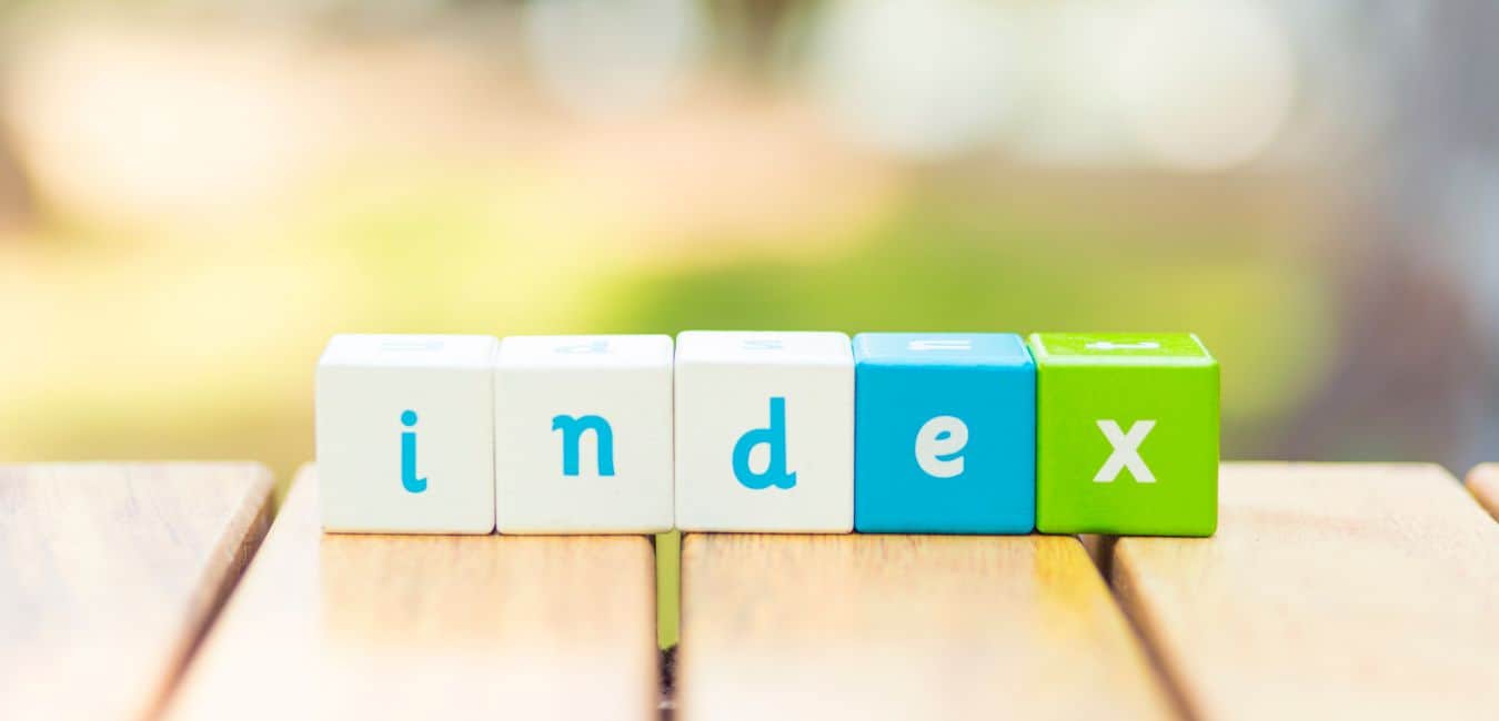 Index website trên Google