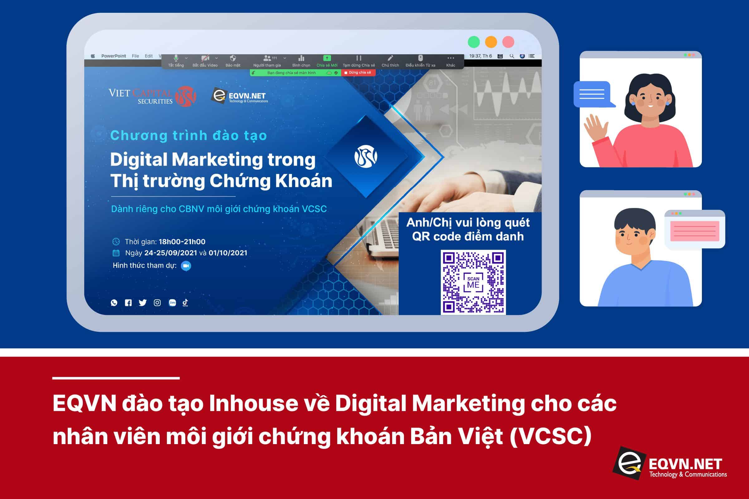 Đào tạo inhouse chứng khoáng Bản VIệt