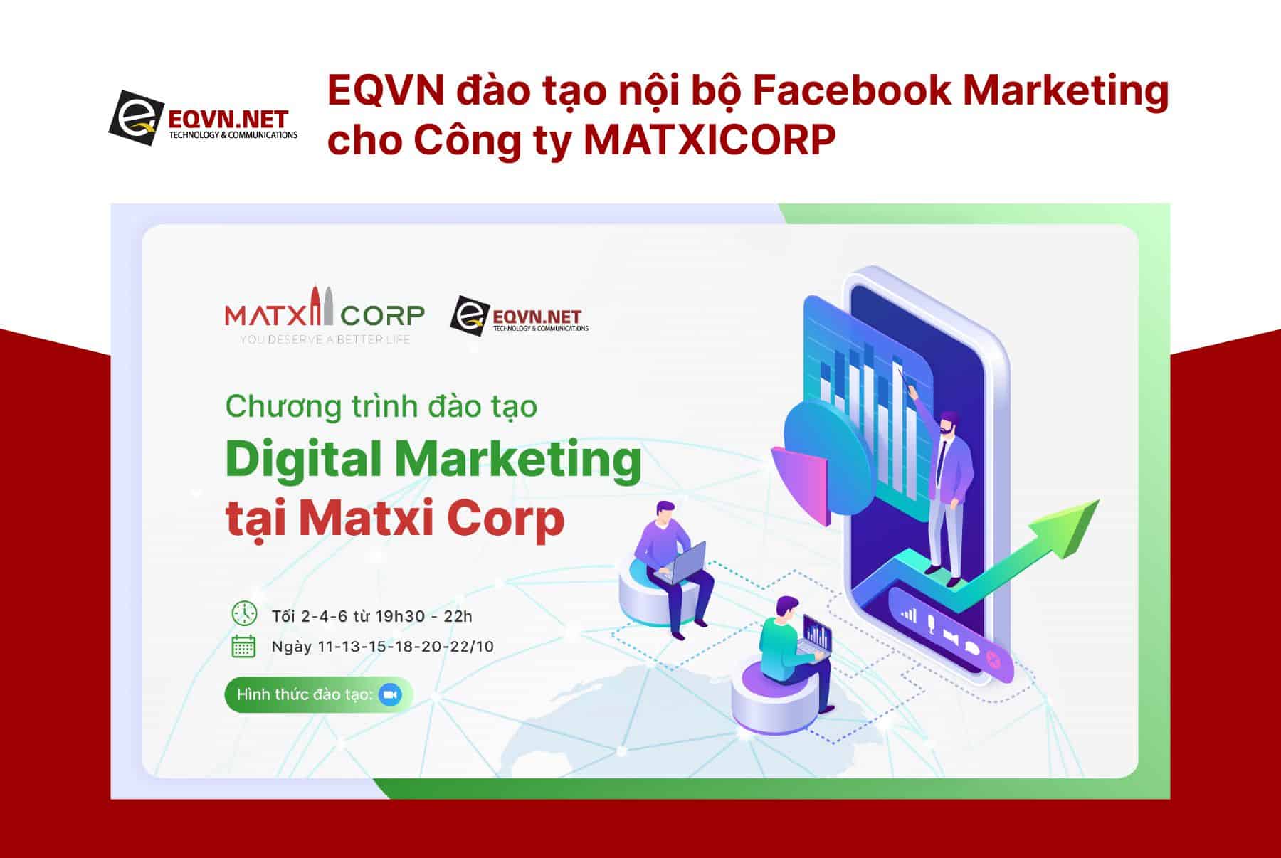 EQVN Đào Tạo Nội Bộ Facebook Marketing Cho Công Ty MATXICORP