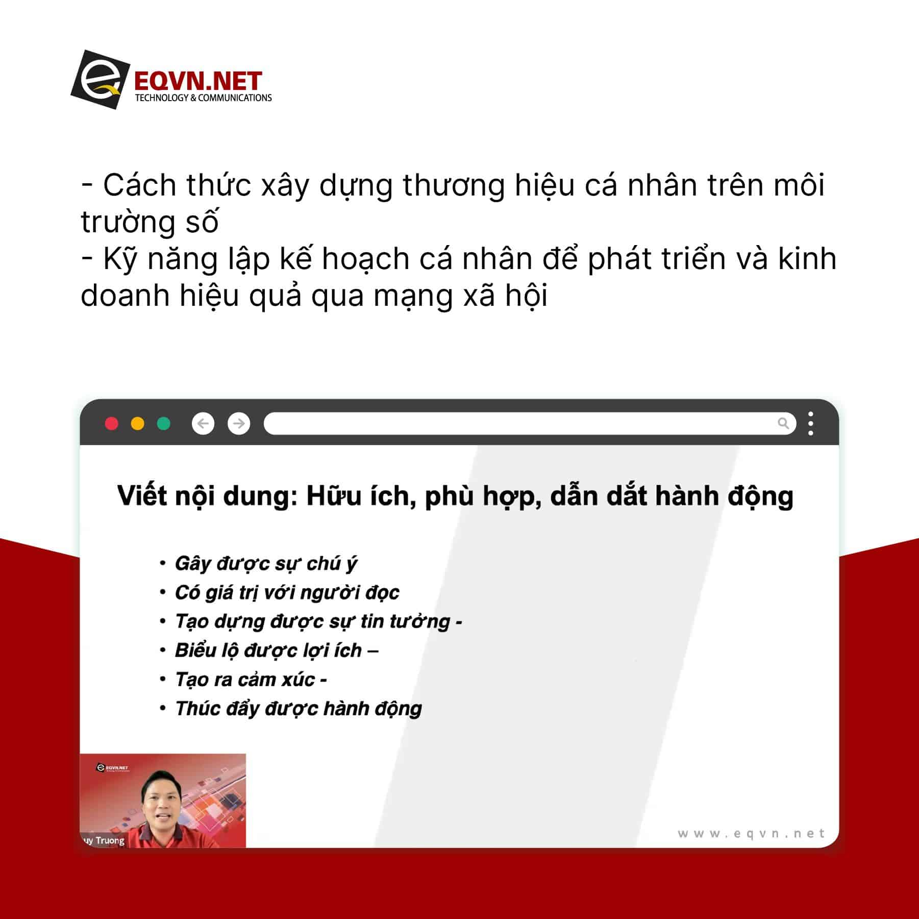 Xây dựng thương hiệu cá nhân trên thị trường công nghệ số