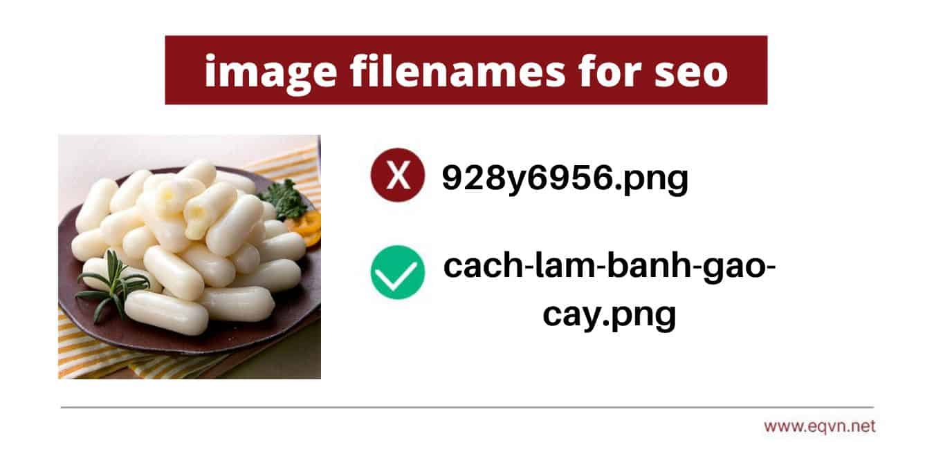 Tên tệp là siêu dữ liệu mô tả cần được tận dụng