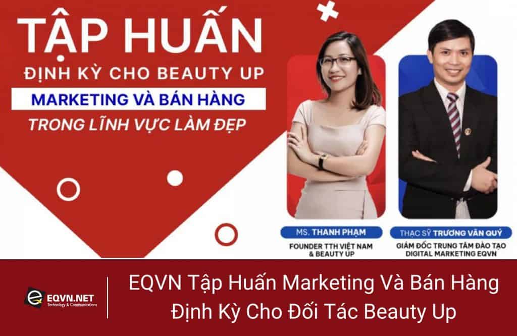 Đào tạo Inhouse cho đối tác Beauty Up