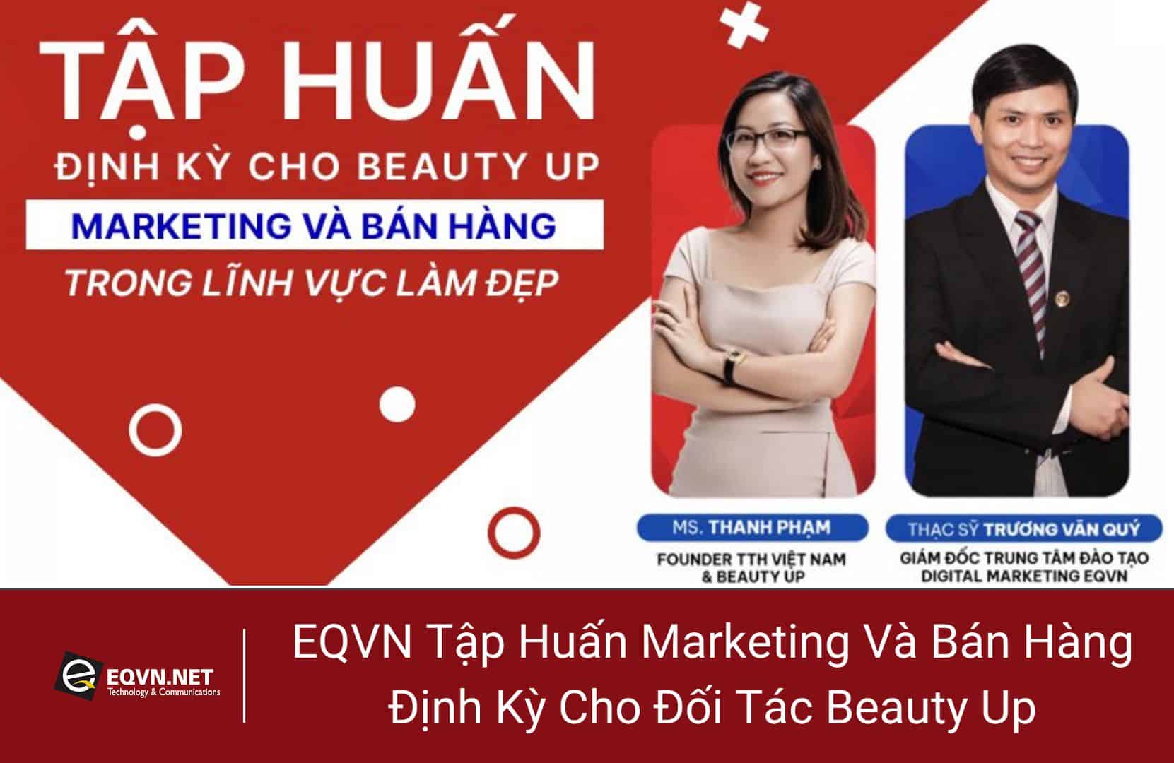 Đào tạo Inhouse cho đối tác Beauty Up
