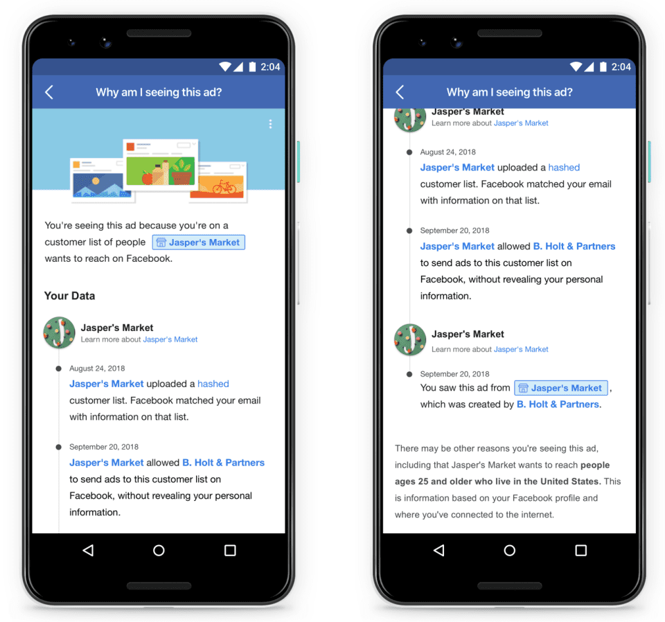 thuật toán facebook được cập nhật