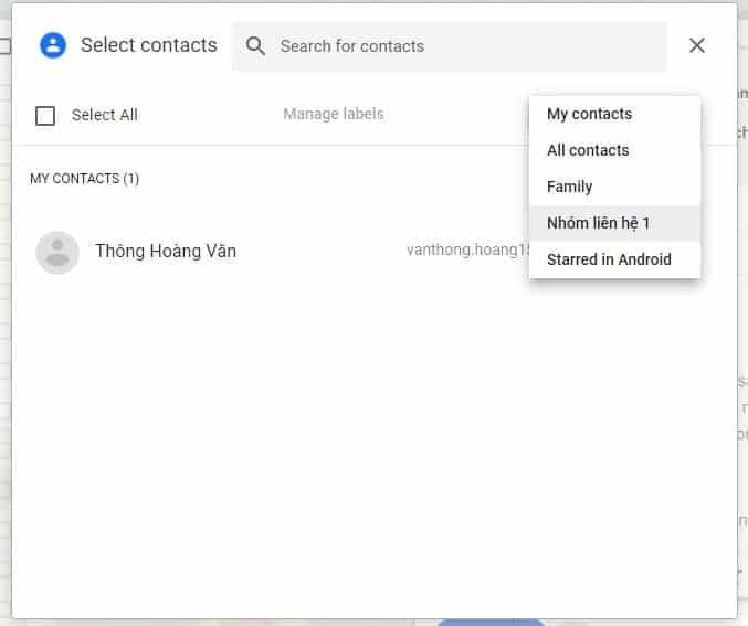 Gửi mail hàng loạt trong gmail 8