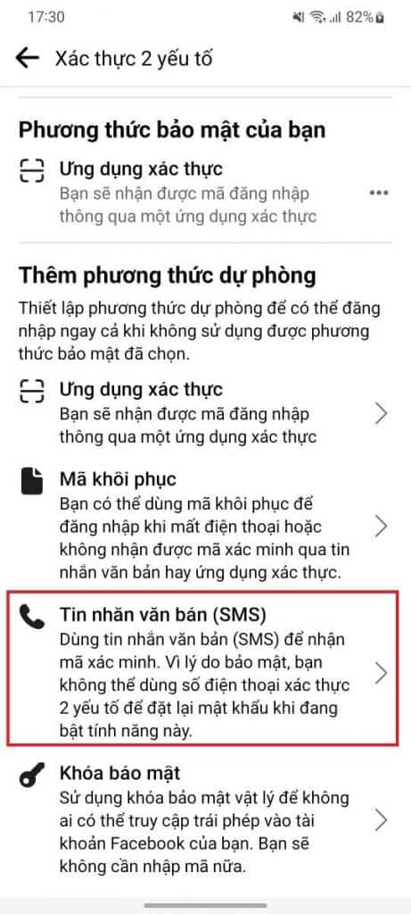 Xác nhận danh tính Facebook 4