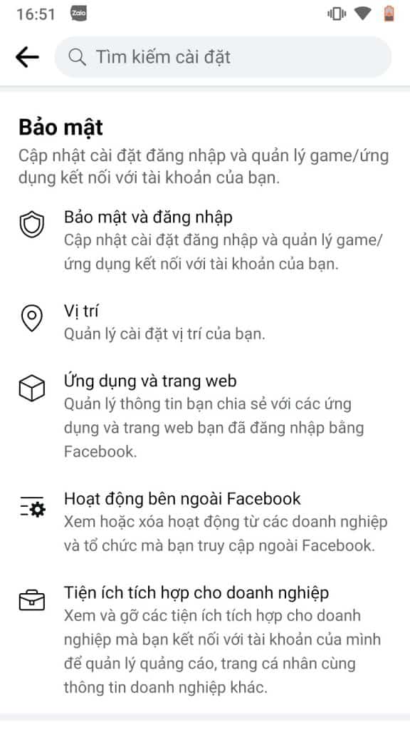 Xác nhận danh tính Facebook 7