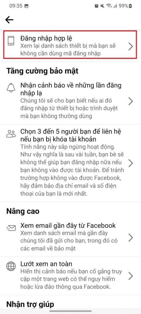 Xác nhận danh tính Facebook 8