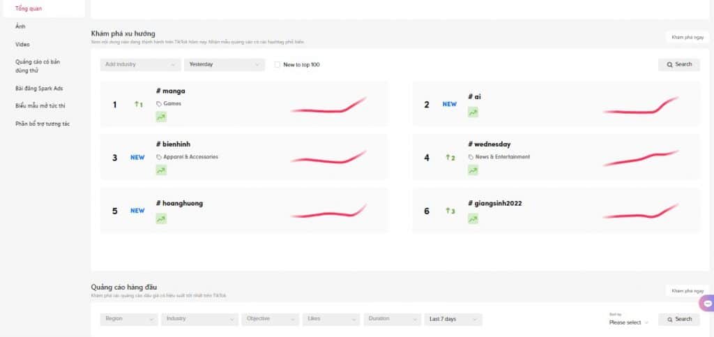 tài sản tiktok ads manager 8