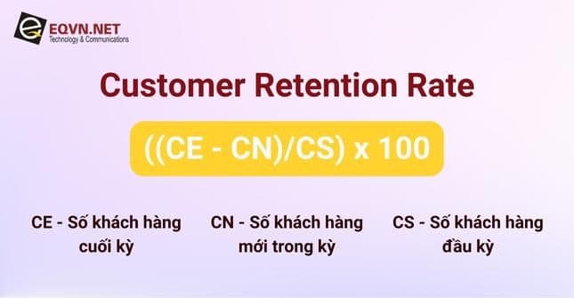 customer retention rate