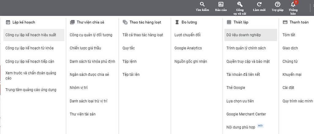 đăng tải nguồn cấp dữ liệu cho dynamic display ads