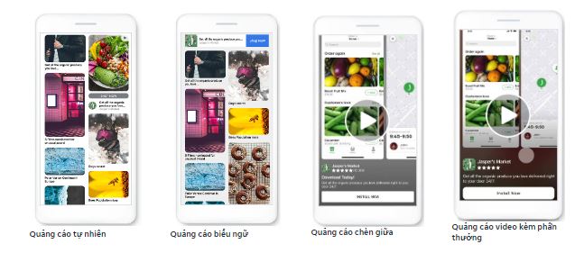 định dạng quảng cáo facebook audience network