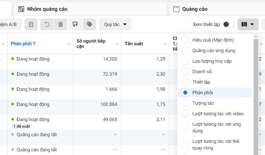 truy cập cpm facebook