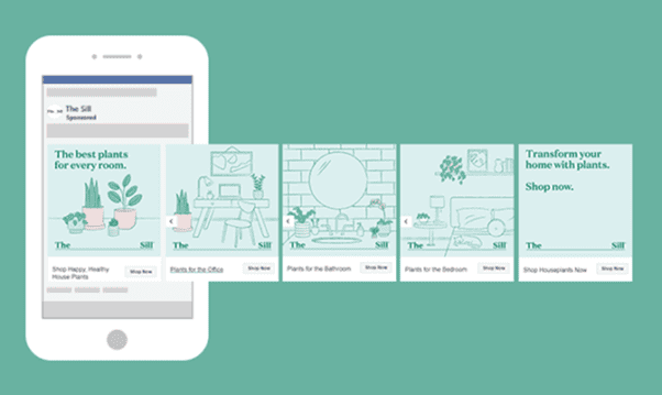 facebook carousel ads là gì