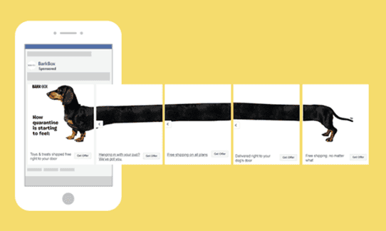 hình ảnh facebook carousel dài