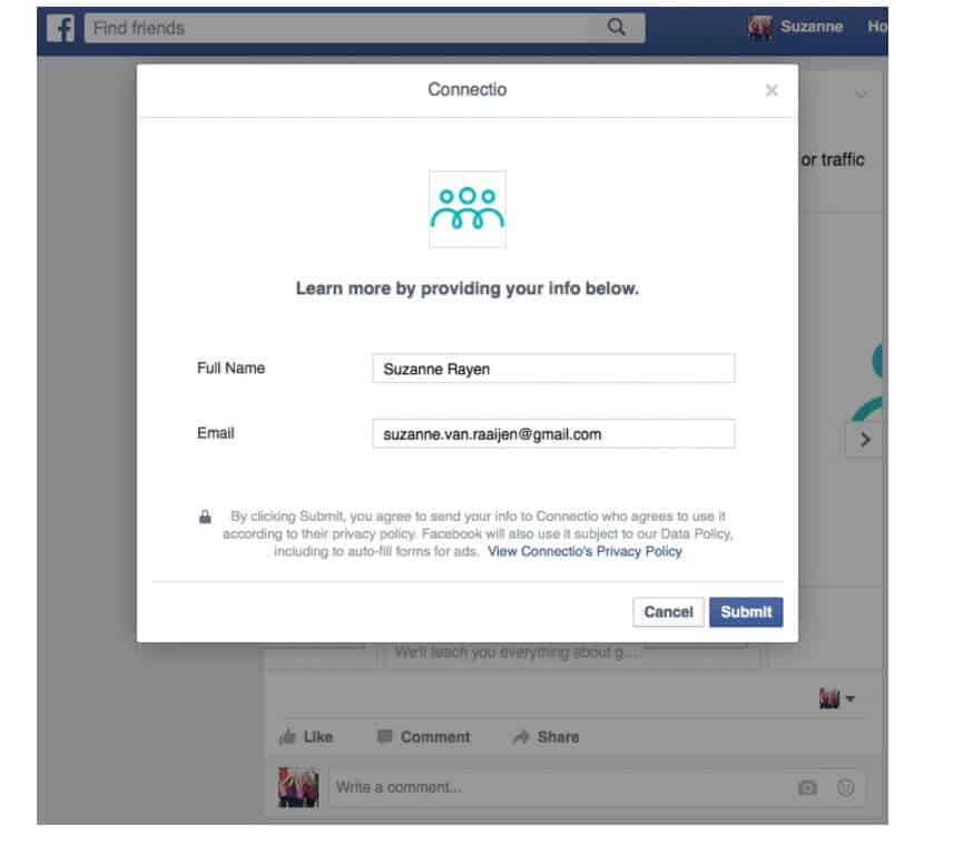 quảng cáo facebook carousels biểu mẫu khách hàng tiềm năng