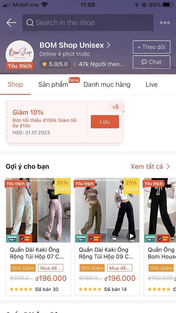 cách nhận biết shop uy tín trên shopee