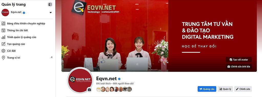 tạo sự kiện trên fanpage EQVN 1