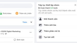 cach tao nhom tren facebook