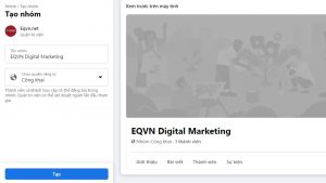 cach tao nhom tren facebook