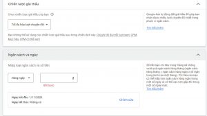Xác định các thông số cơ bản
