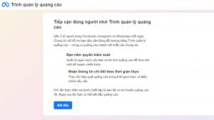 Trình quản lý quảng cáo Facebook Ads