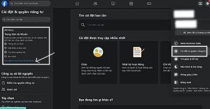 Truy cập phần Cài đặt & quyền riêng tư