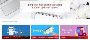 Viết nội dung ở Blog