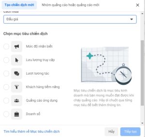 Chọn mục tiêu chiến dịch