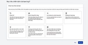 Chọn mục tiêu chiến dịch