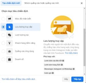 Chọn Lượt tương tác