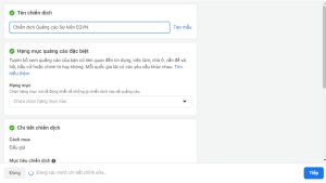 Đặt tên cho chiến dịch