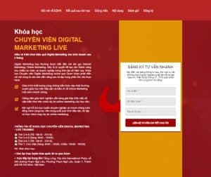 Tạo Landing Page cho chiến dịch