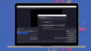 Dán đường link vào phần "Stream Key