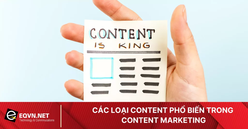 các loại content