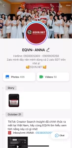 Tài khoản Zalo cá nhân