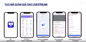 Tính năng livestream bán hàng Lazada