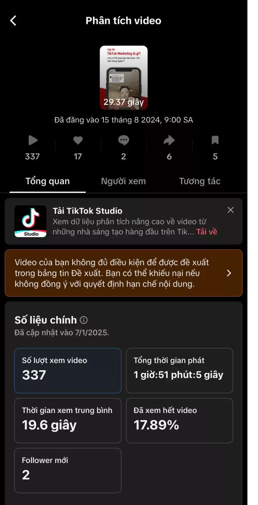 Cảnh báo khi vi phạm chính sách Tiktok Shop