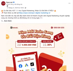 Chuẩn bị nội dung quảng cáo hấp dẫn