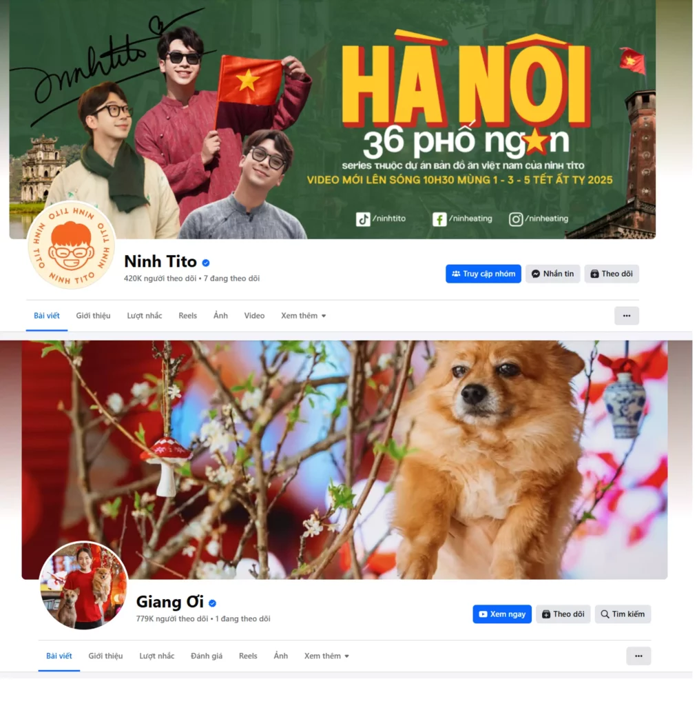 Influencer Cá Nhân