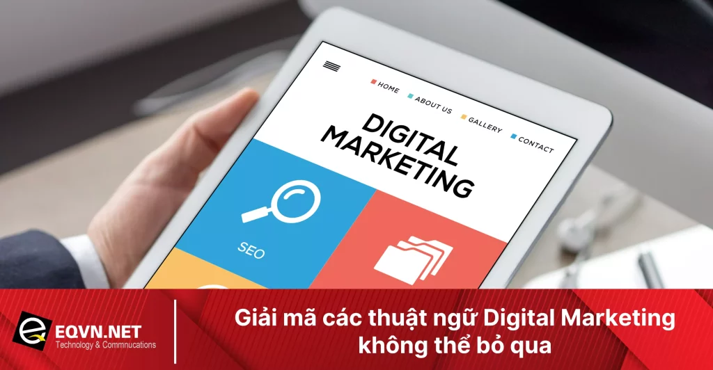 thuật ngữ digital marketing