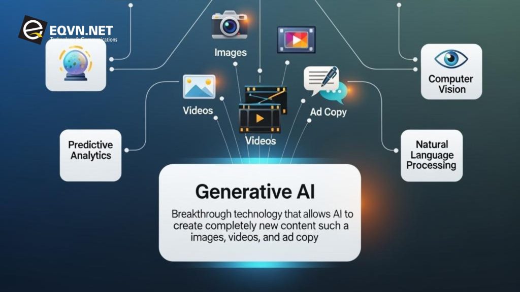 Công nghệ Generative AI trong AI quảng cáo