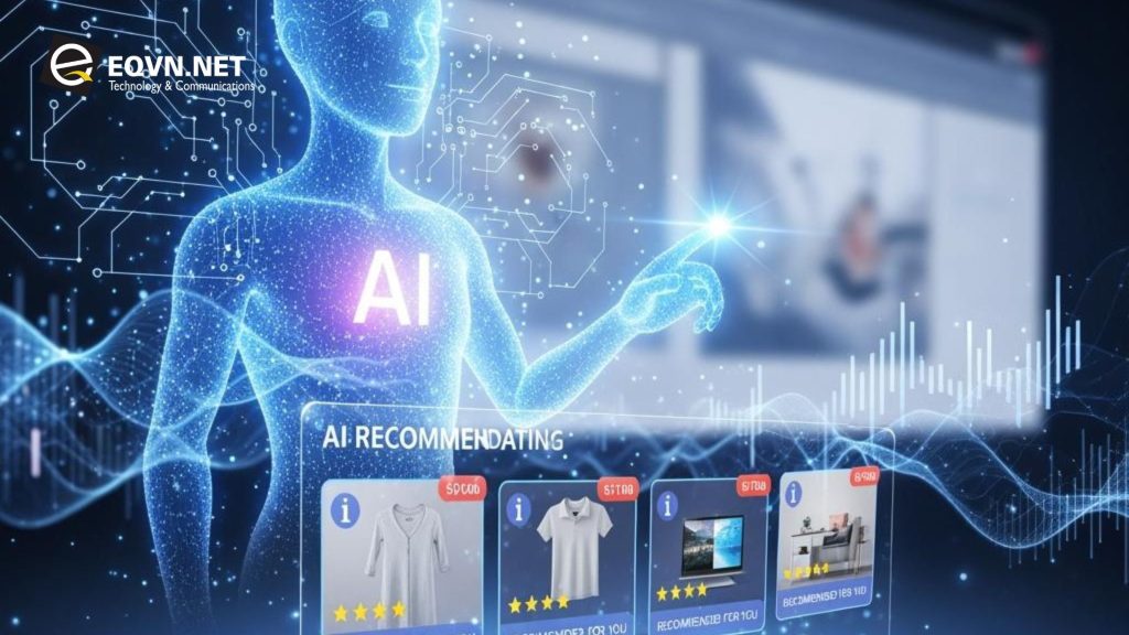 Ứng dụng của trợ lý ảo AI trong Gợi ý mua sắm online