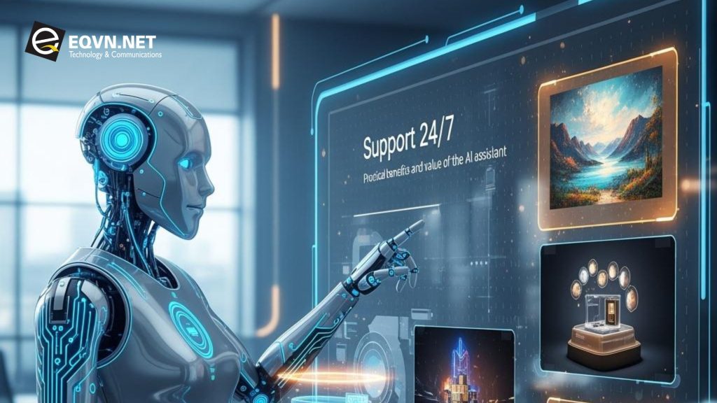 Lợi ích và giá trị thực tiễn của trợ lý ảo AI - Hỗ trợ 24/7